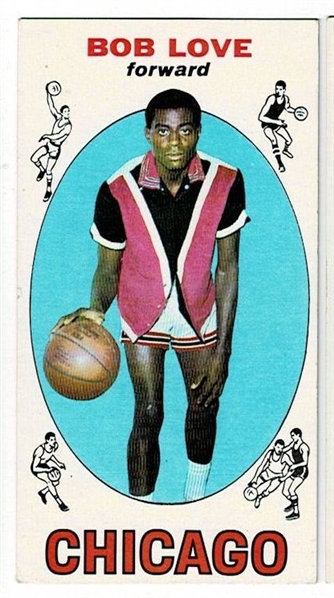 1969 Topps Basketball #78 Bob Love - Chicago Bulls RC